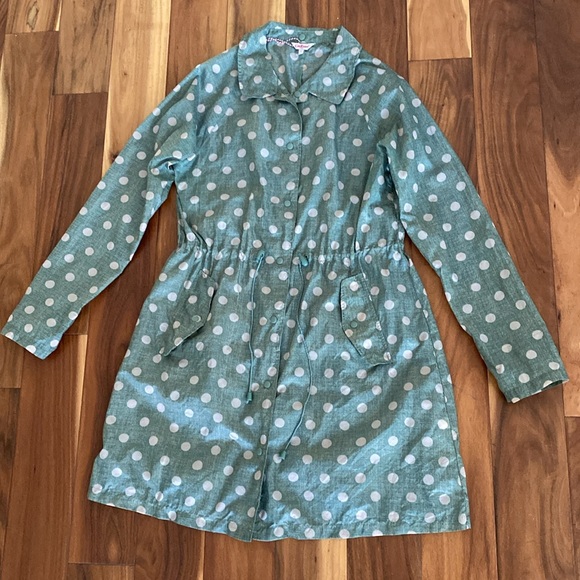 Cath Kidston Jackets & Blazers - Cath Kidston Rain Jacket Windbreaker Lightweight Trench Coat Size Small